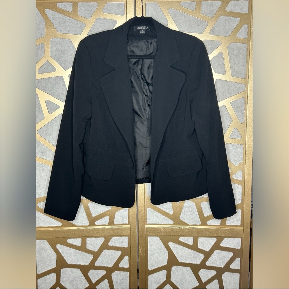TRIBELLA BLACK‎ BLAZER JACKET